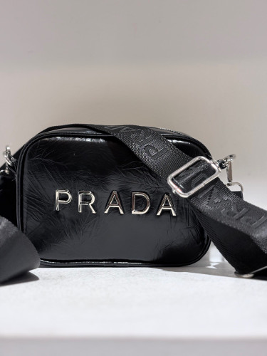 کیف دوشی زنانه بند برزنتی PRADA