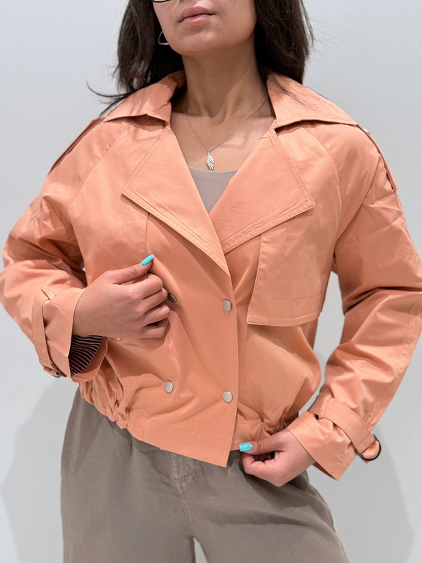 بارونی کوتاه 4 دکمه 1102338 BURBERRY